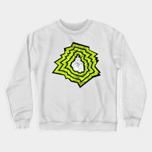 cdmx in disaster alert ecopop graphic quake arts Crewneck Sweatshirt